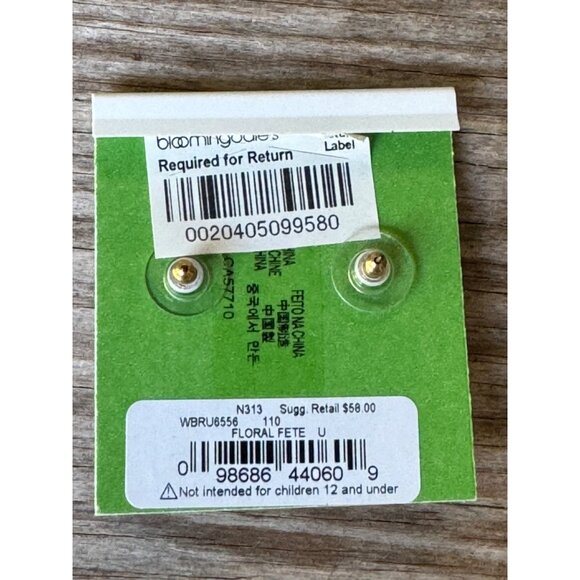 Kate Spade New York Floral Fete Earrings - Picture 3 of 4